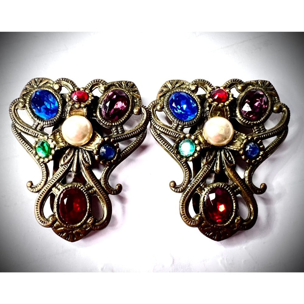 Vintage Shoe Clips Retro Classic Nostalgic Timeless Victorian Old Fashioned